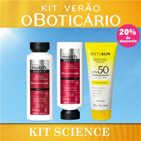 O BOTICARIO KIT VERAO SCIENCE