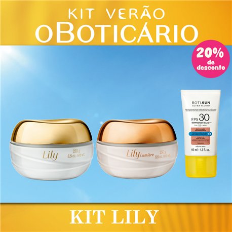 O BOTICARIO KIT VERAO LILY