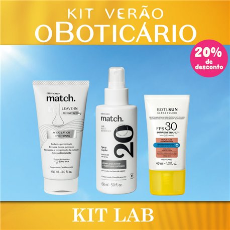O BOTICARIO KIT VERAO LAB