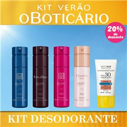 O BOTICARIO KIT VERAO DESODORANTE