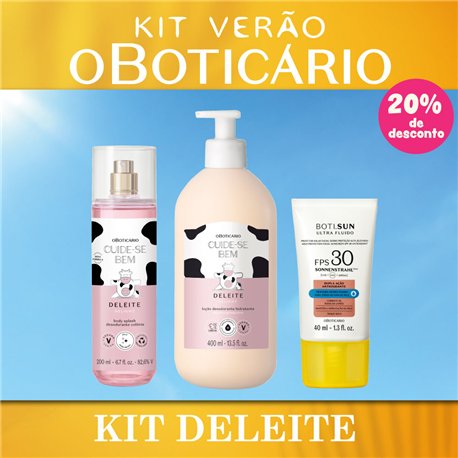 O BOTICARIO KIT VERAO DELEITE