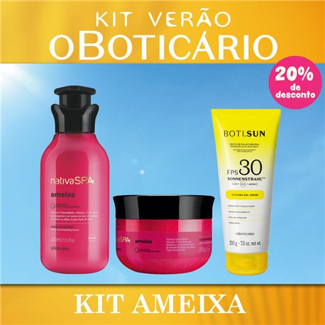 O BOTICARIO KIT VERAO AMEIXA