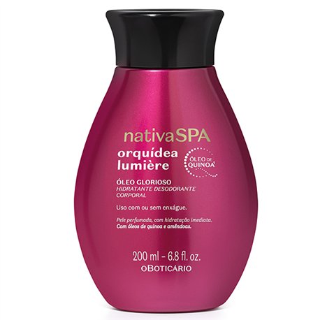 O Boticario Nativa Spa Oleo Glorioso Orquidea Lumiere 200ml