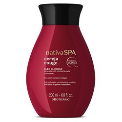 O Boticario Nativa Spa Oleo Glorioso Cereja Rouge 200ml