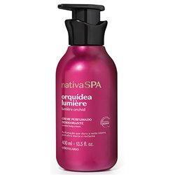 O Boticario Nativa Spa Creme Hidratante Orquidea Lumiere 400ml