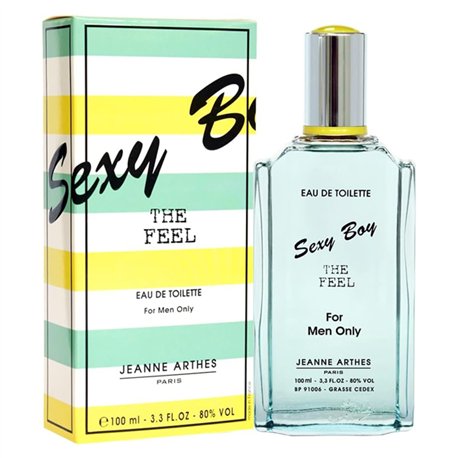 Cod.769 JEANNE ARTHES Sexy Boy The Feel Edt 100ml