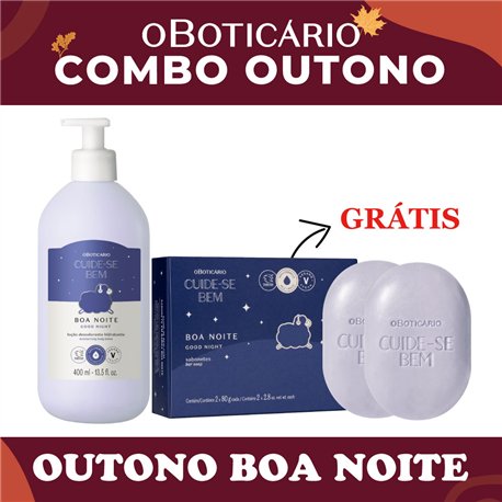 O Boticario Cuide-se Bem Locao Hidratante Boa Noite 400ml + Brinde
