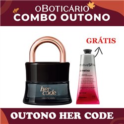 O Boticário Her Code EDP 50ml + Brinde