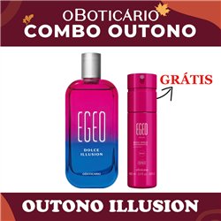 O Boticario Egeo Dolce ILLUSION EDT 90ml + Brinde