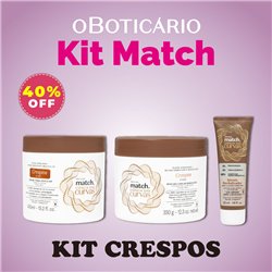 O Boticario Match KIT CRESPOS 