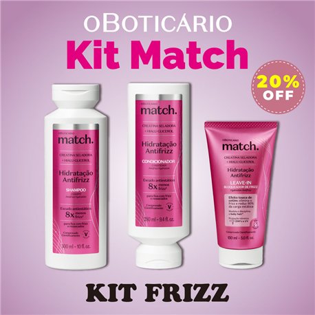 O Boticario Match KIT FRIZZ