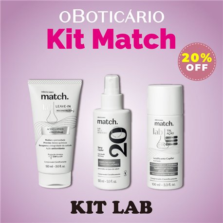 O Boticario Match KIT LAB 