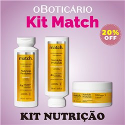 O Boticario Match KIT NUTRICAO