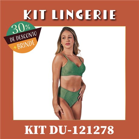 Kit Lingerie Duloren 121278+129279 Olive