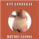 Kit Lingerie Duloren 121941+129941 Beige Fonce 
