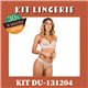 Kit Lingerie Duloren 131204+137204 Beige Fonce