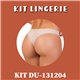 Kit Lingerie Duloren 131204+137204 Beige Fonce