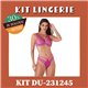 Kit Lingerie Duloren 231245+237245 Orquidea 