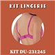 Kit Lingerie Duloren 231245+237245 Orquidea 