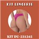 Kit Lingerie Duloren 231245+237245 Orquidea 