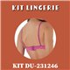 Kit Lingerie Duloren 231246+238248 Orquidea 