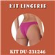Kit Lingerie Duloren 231246+238248 Orquidea 