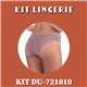 Kit Lingerie Duloren 721010+728010 Berinjela 