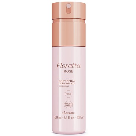 オ・ボチカリオ ボディスプレー フロラッタ ローズ◆O Boticario FLORATTA ROSE DESODORANTE 100ml