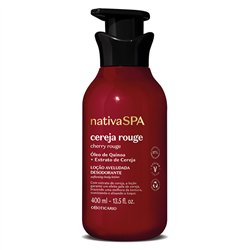 O Boticário Nativa Spa Cereja Rouge Locao 400ml