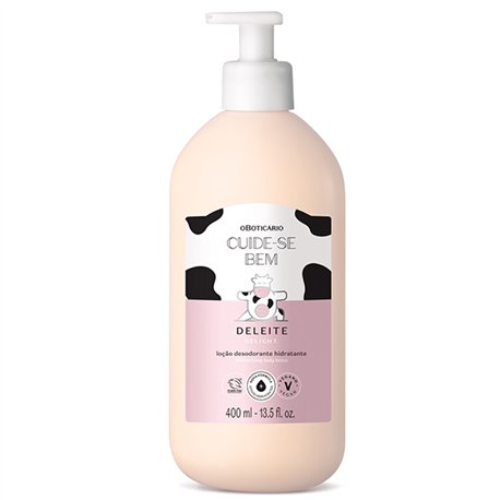 O Boticário Cuide-se Bem DELEITE Locao 400ml