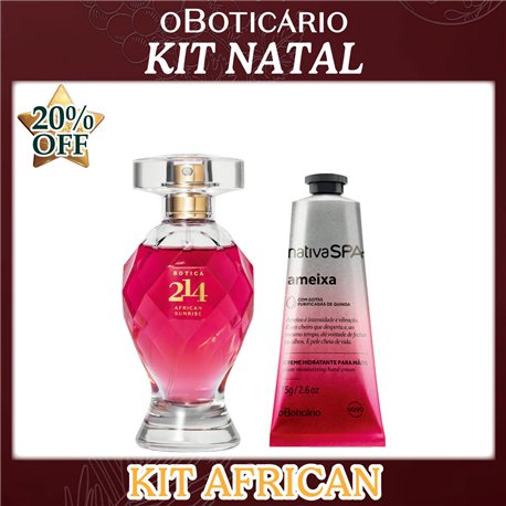 O Boticario Natal KIT AFRICAN