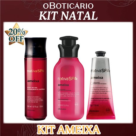 O Boticario Natal KIT AMEIXA