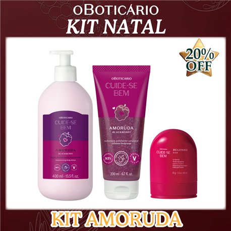 O Boticario Natal KIT AMORUDA 