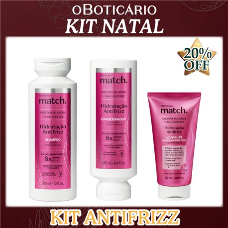O Boticario Natal KIT ANTIFRIZZ 