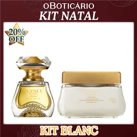 O Boticario Natal KIT BLANC