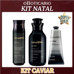 O Boticario Natal KIT CAVIAR