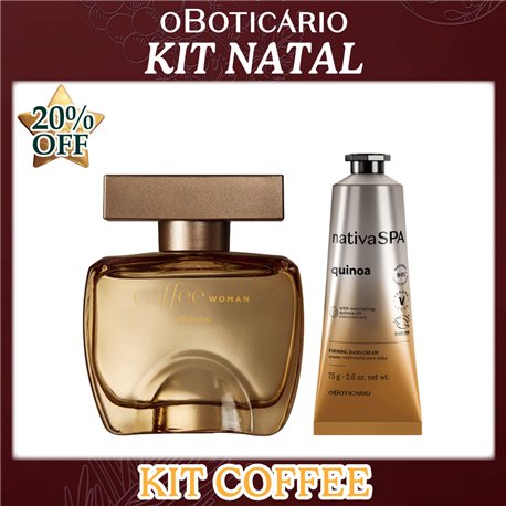 O Boticario Natal KIT COFFEE  