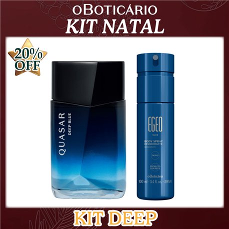 O Boticario Natal KIT DEEP