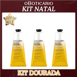 O Boticario Natal KIT DOURADA