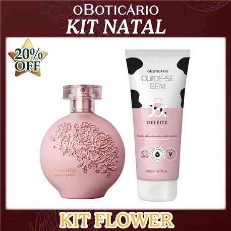 O Boticario Natal KIT FLOWER 