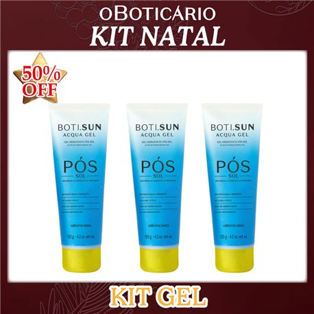 O Boticario Natal KIT GEL