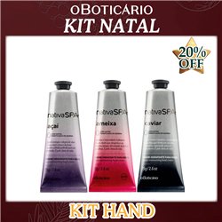 O Boticario Natal KIT HAND 