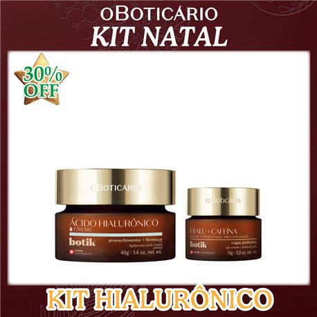 O Boticario Natal KIT HIALURONICO
