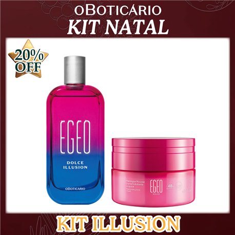 O Boticario Natal KIT ILLUSION  