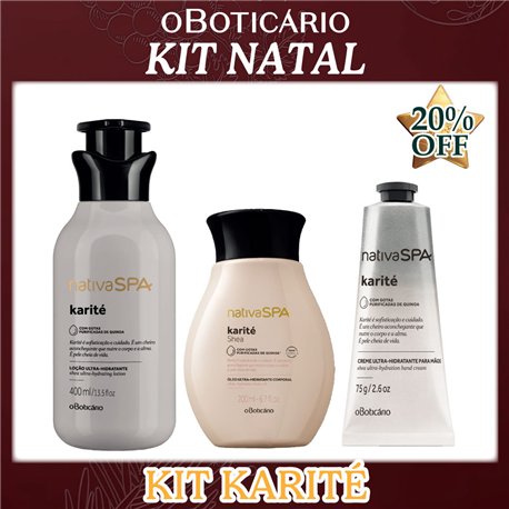 O Boticario Natal KIT KARITE  