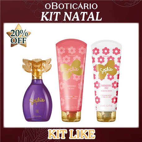 O Boticario Natal KIT LIKE