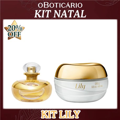 O Boticario Natal KIT LILY