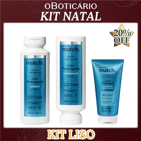 O Boticario Natal KIT LISO