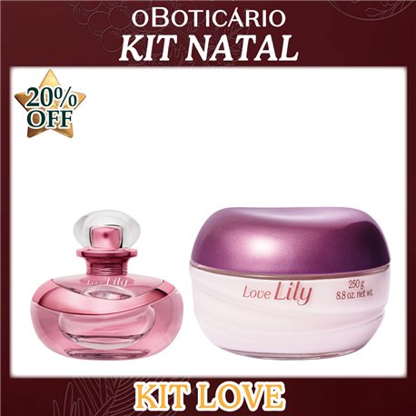 O Boticario Natal KIT LOVE