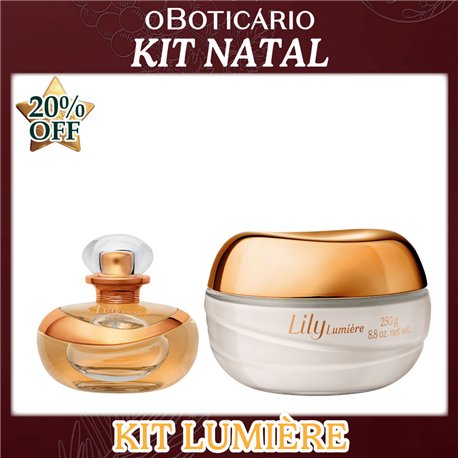 O Boticario Natal KIT LUMIERE  